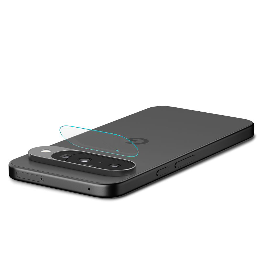 Folia ochronna na tylną kamerę Spigen GlastR Optik do Google Pixel 10, szkło hartowane, zestaw 2 sztuki, przezroczysta AGL09661