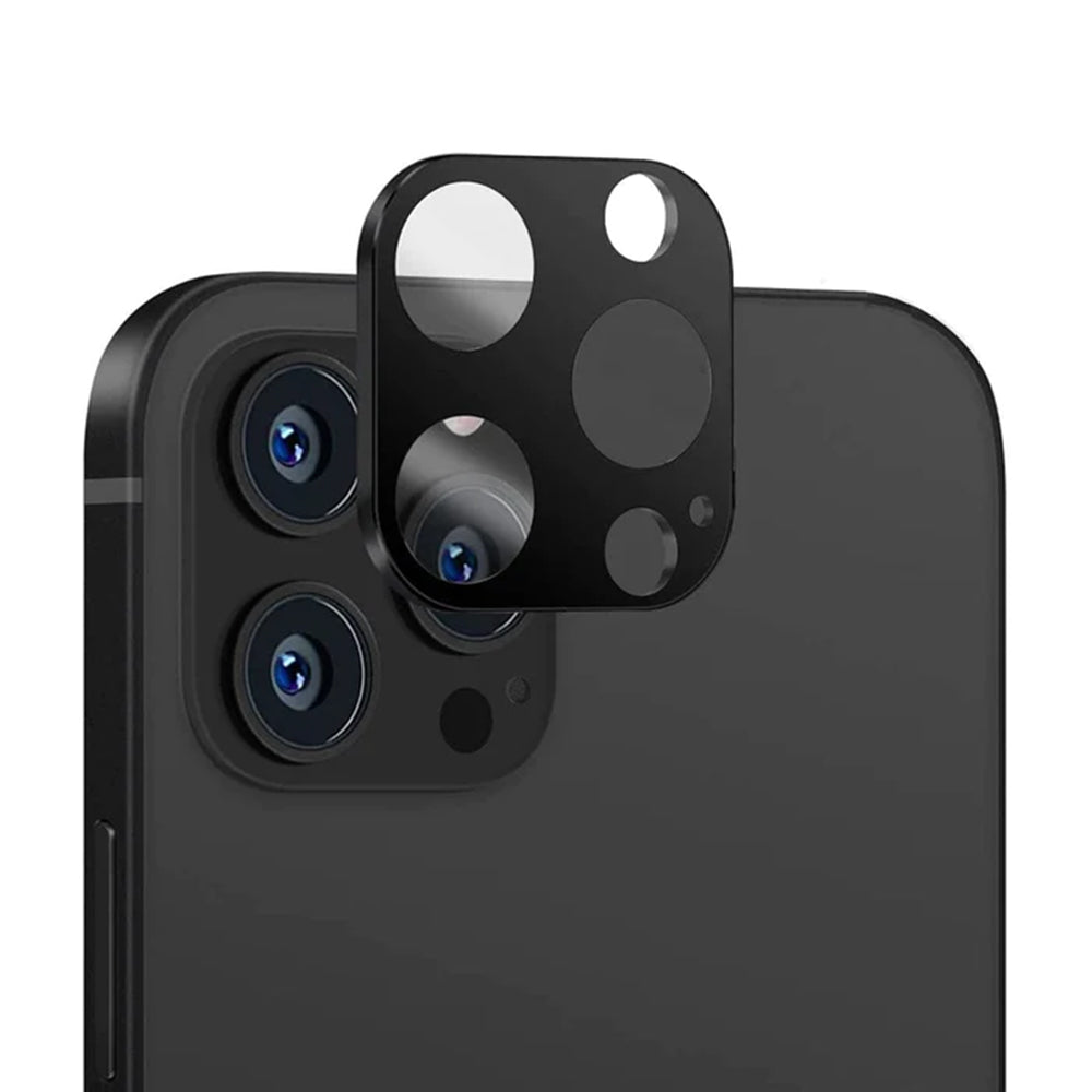 Folia ochronna na tylną kamerę Techsuit do Apple iPhone 11 Pro / 11 Pro Max, szkło hartowane, czarna
