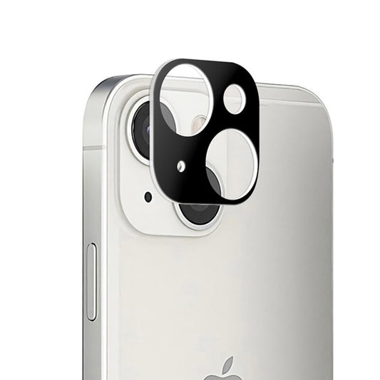 Folia ochronna na tylną kamerę Techsuit do Apple iPhone 13 mini / 13, szkło hartowane, czarna