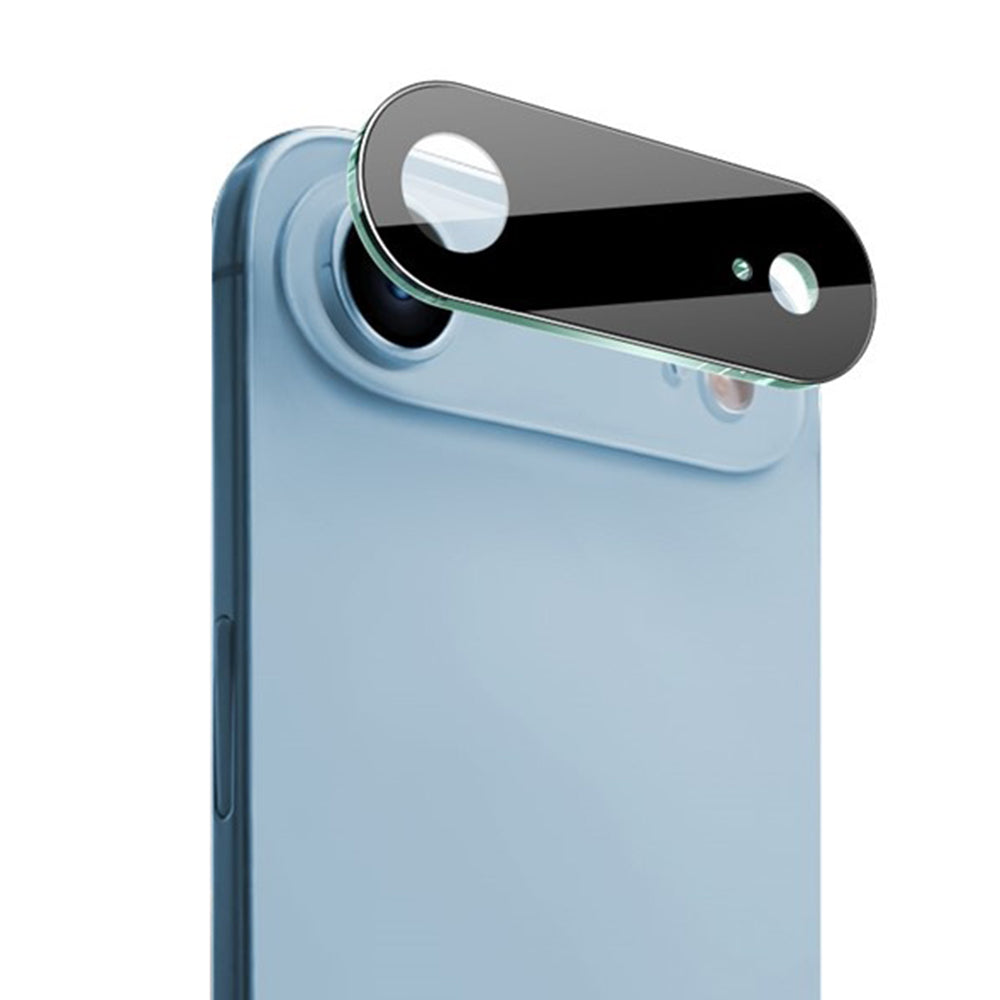 Folia ochronna Techsuit na tylną kamerę do Apple iPhone 17 Air, Hartowane szkło, Czarna