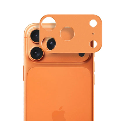 Folia ochronna na tylną kamerę Techsuit do Apple iPhone 17 Pro Max, szkło hartowane, pomarańczowe
