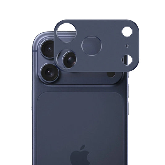 Folia ochronna na tylną kamerę Techsuit do Apple iPhone 17 Pro, szkło hartowane, ciemnoniebieska
