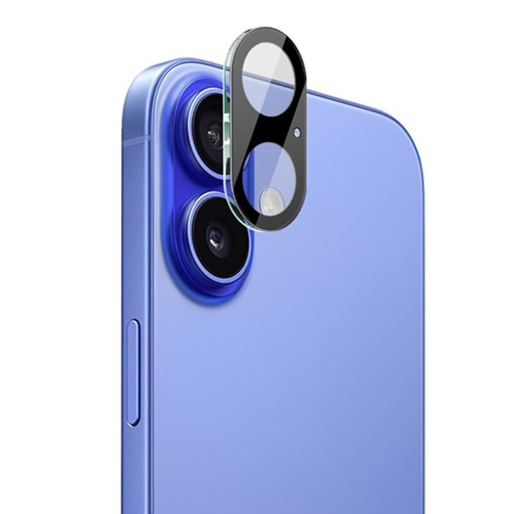 Folia ochronna Techsuit na tylną kamerę do Apple iPhone 17, Hartowane szkło, Czarne
