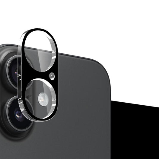 Folia ochronna Techsuit na tylną kamerę do Apple iPhone 17, Hartowane szkło, Czarne