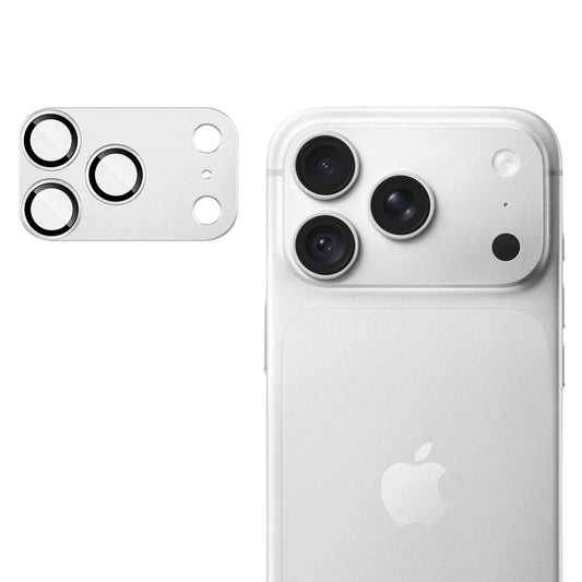 Szkło ochronne na tylny aparat Techsuit do Apple iPhone 18 Pro Max, szkło hartowane, srebrne