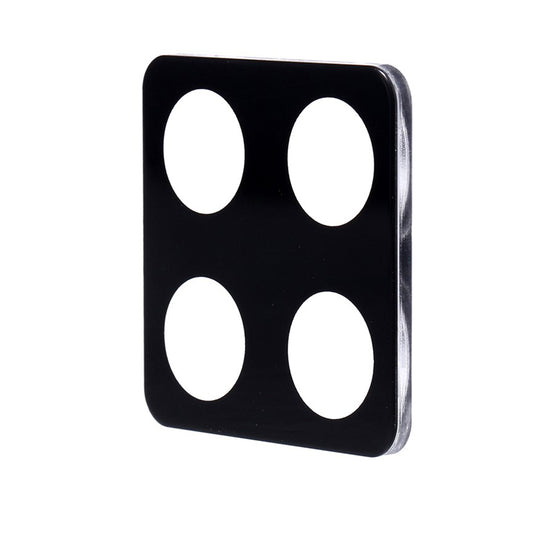 Techsuit Rear Camera Protection Film for Honor 400 Smart 4G / X7d 4G / 400 Smart 5G, Tempered Glass, Black