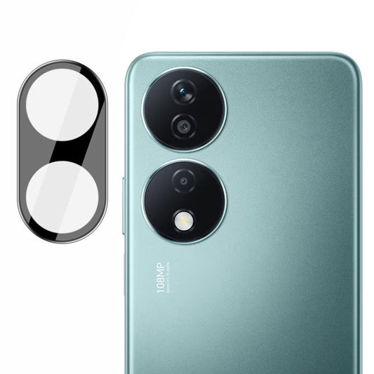 Folia ochronna na tylną kamerę Techsuit do Honor X7b 5G / 90 Smart / X7b 4G, szkło hartowane, czarna