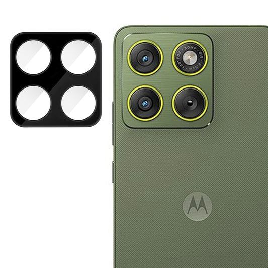 Folia ochronna Techsuit na tylną kamerę do Motorola Edge 70, Hartowane szkło, Czarna