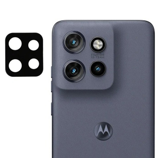 Folia ochronna na tylną kamerę Techsuit do Motorola ThinkPhone 25 / Edge 50 Neo, szkło hartowane, czarna