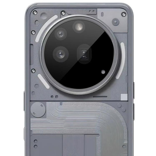 Folia ochronna na tylną kamerę Techsuit do Nothing Phone (3a) Pro, szkło hartowane, czarna