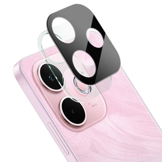 Folia ochronna na tylną kamerę Techsuit do Oppo A5 Pro 4G / A5 Pro, szkło hartowane, czarna