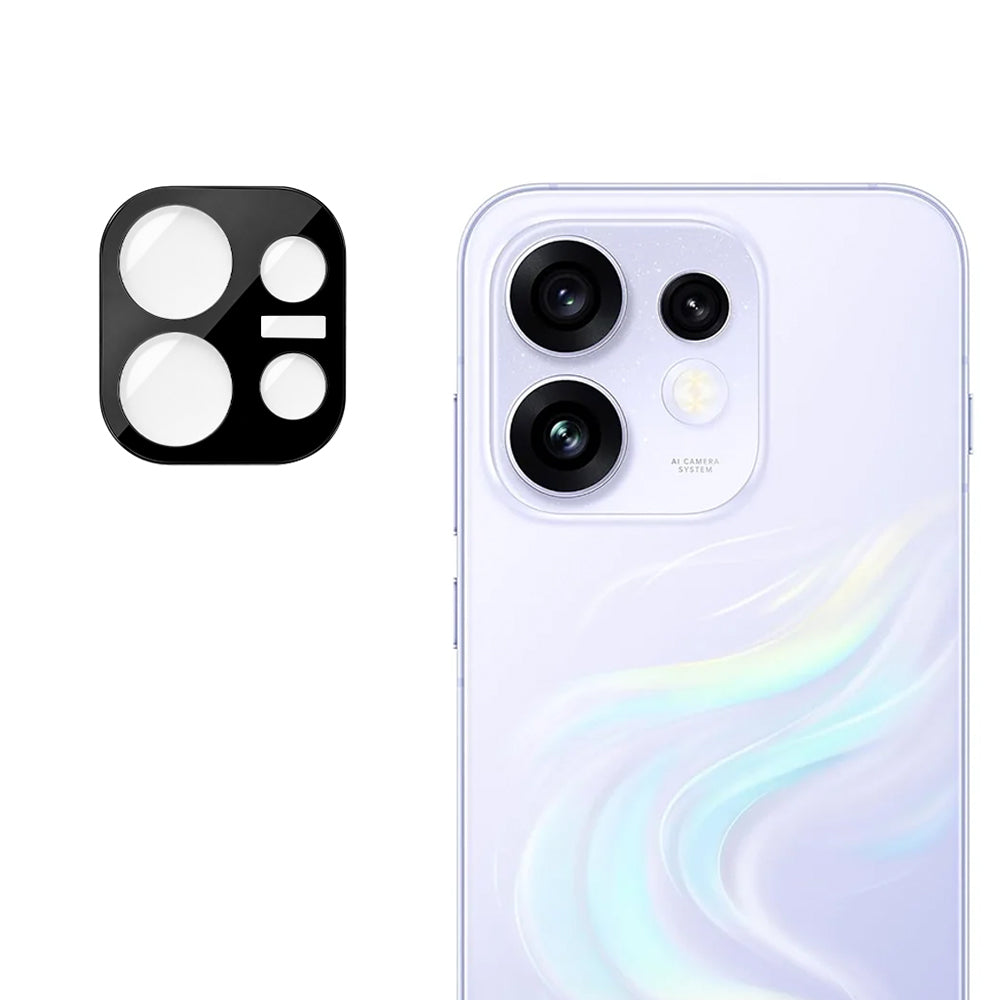 Folia ochronna na tylną kamerę Techsuit do Oppo Reno16, szkło hartowane, czarna