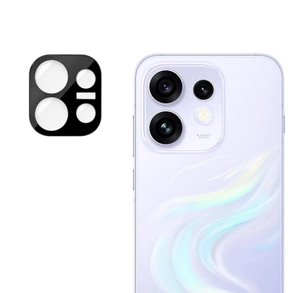 Folia ochronna na tylną kamerę Techsuit do Oppo Reno16, szkło hartowane, czarna