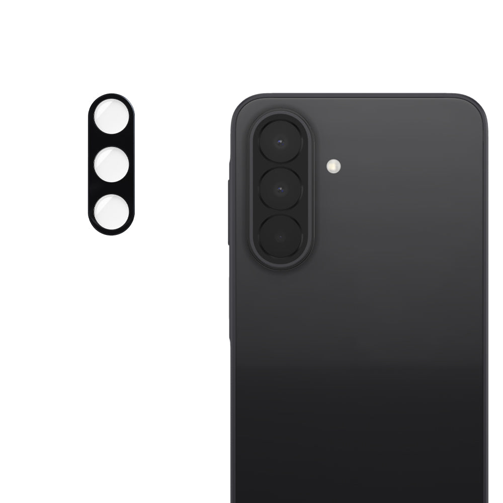 Szkło ochronne na aparat tylny Techsuit do Samsung Galaxy A27 5G, szkło hartowane, czarne