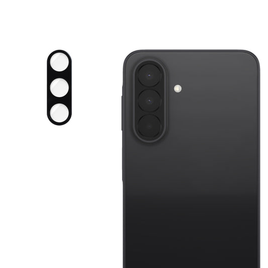 Szkło ochronne na aparat tylny Techsuit do Samsung Galaxy A27 5G, szkło hartowane, czarne