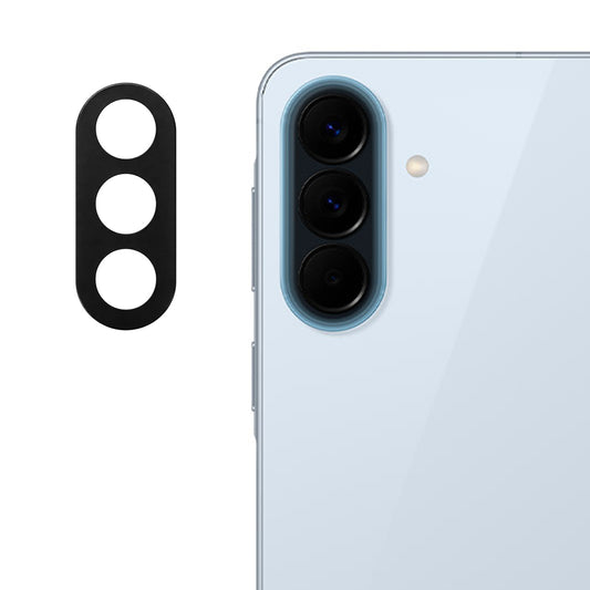 Folia ochronna na tylną kamerę Techsuit dla Samsung Galaxy A57 5G, Hartowane szkło, Czarna