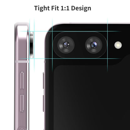 Folia ochronna na tylną kamerę Techsuit do Samsung Galaxy Z Flip6 F741, szkło hartowane, czarne