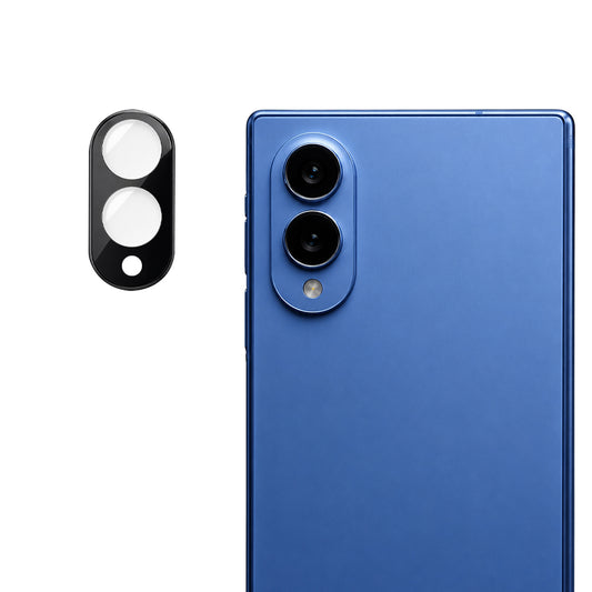 Folia ochronna na tylną kamerę Techsuit do Samsung Galaxy Z Fold8 F976, szkło hartowane, czarna