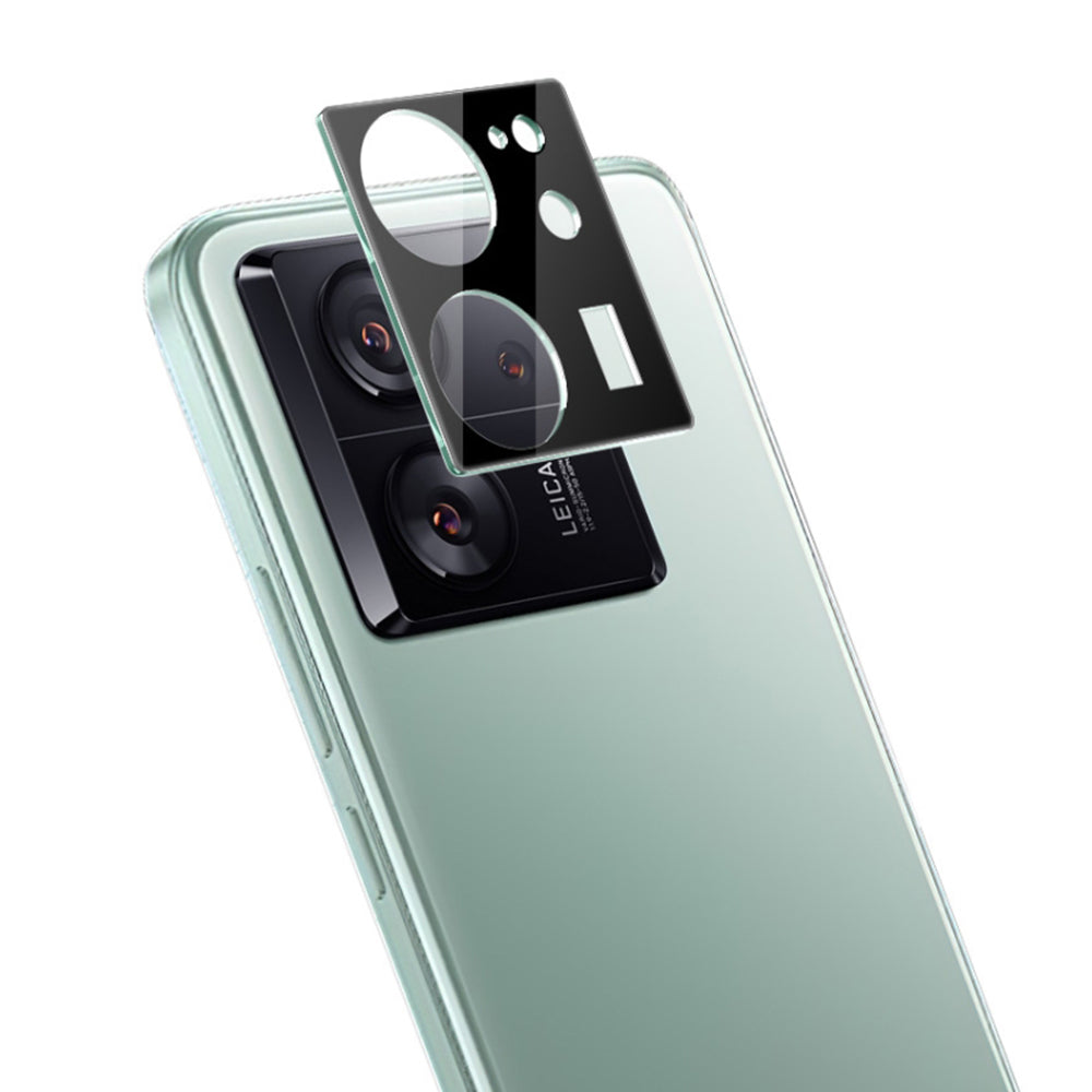 Folia ochronna na tylną kamerę Techsuit do Xiaomi 13T Pro / 13T, szkło hartowane, czarna