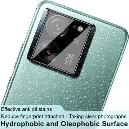 Folia ochronna na tylną kamerę Techsuit do Xiaomi 13T Pro / 13T, szkło hartowane, czarna