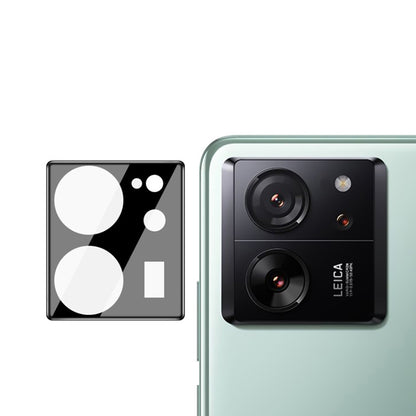 Folia ochronna na tylną kamerę Techsuit do Xiaomi 13T Pro / 13T, szkło hartowane, czarna