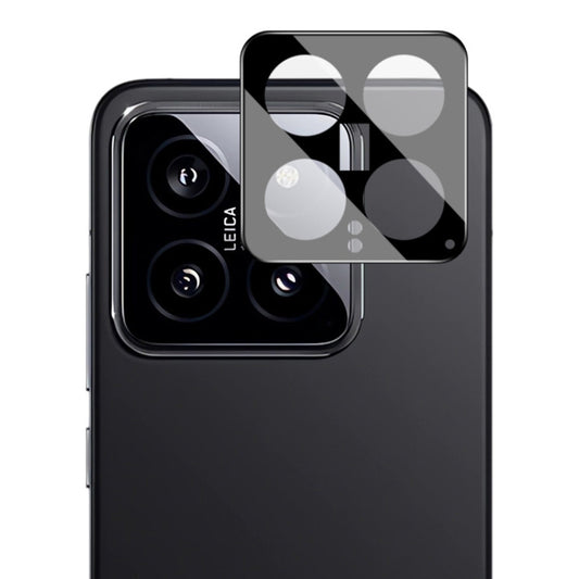 Folia ochronna na tylną kamerę Techsuit do Xiaomi 14, szkło hartowane, czarna