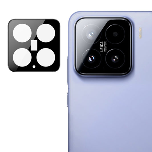 Folia ochronna na tylną kamerę Techsuit do Xiaomi 15, szkło hartowane, czarna