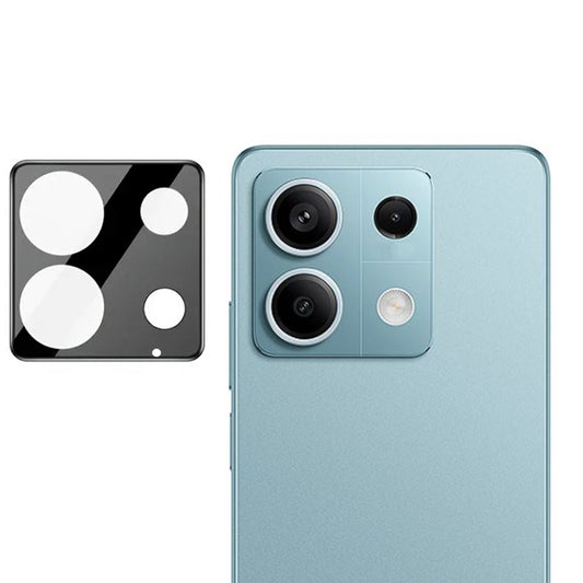 Folia ochronna na tylną kamerę Techsuit do Xiaomi Redmi Note 13 5G, szkło hartowane, czarna