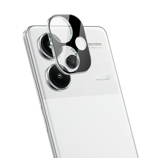 Folia ochronna na tylną kamerę Techsuit do Xiaomi Redmi Note 13 Pro+, szkło hartowane, czarna
