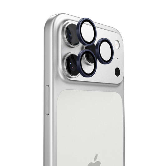 Folia ochronna na tylną kamerę Torras Lensguard do Apple iPhone 17 Pro Max / 17 Pro, szkło hartowane, niebieska