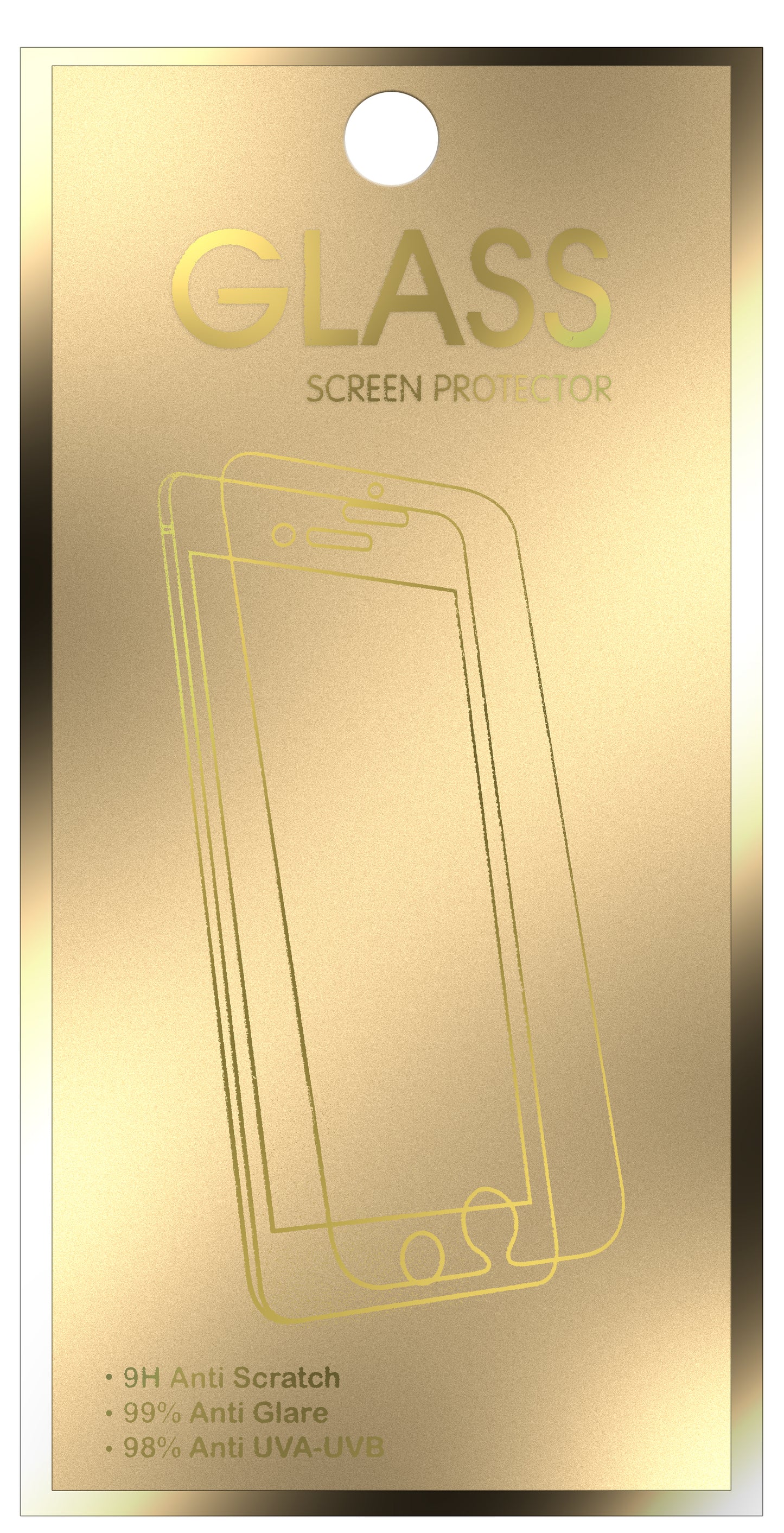 Ochraniacz ekranu OEM Gold Edition do Samsung Galaxy J3 (2017) J330, szkło ochronne, pełne klejenie 