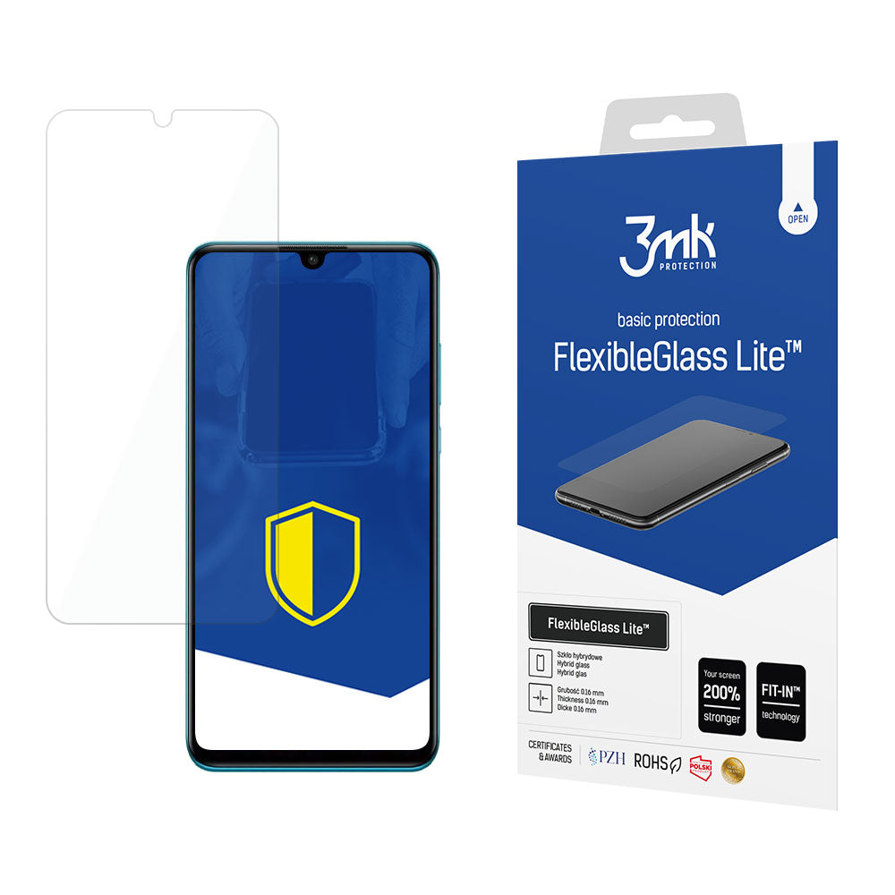 Ochraniacz ekranu 3MK FlexibleGlass Lite dla Huawei P30 lite New Edition / P30 lite, elastyczne szkło, pełne klejenie