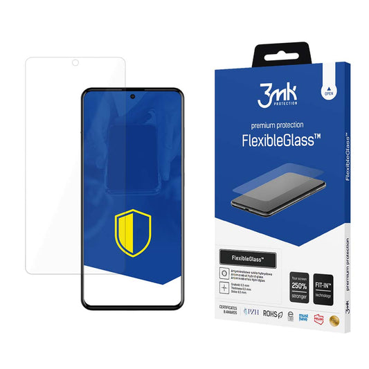 Folia ochronna na ekran 3MK FlexibleGlass do Samsung Galaxy A52s 5G A528 / A52 5G A526 / A52 A525, elastyczne szkło, pełna warstwa kleju