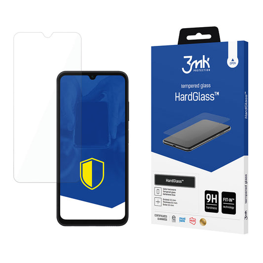 Folia ochronna na ekran 3MK HardGlass do Samsung Galaxy A05s A057, szkło hartowane, pełna klejność