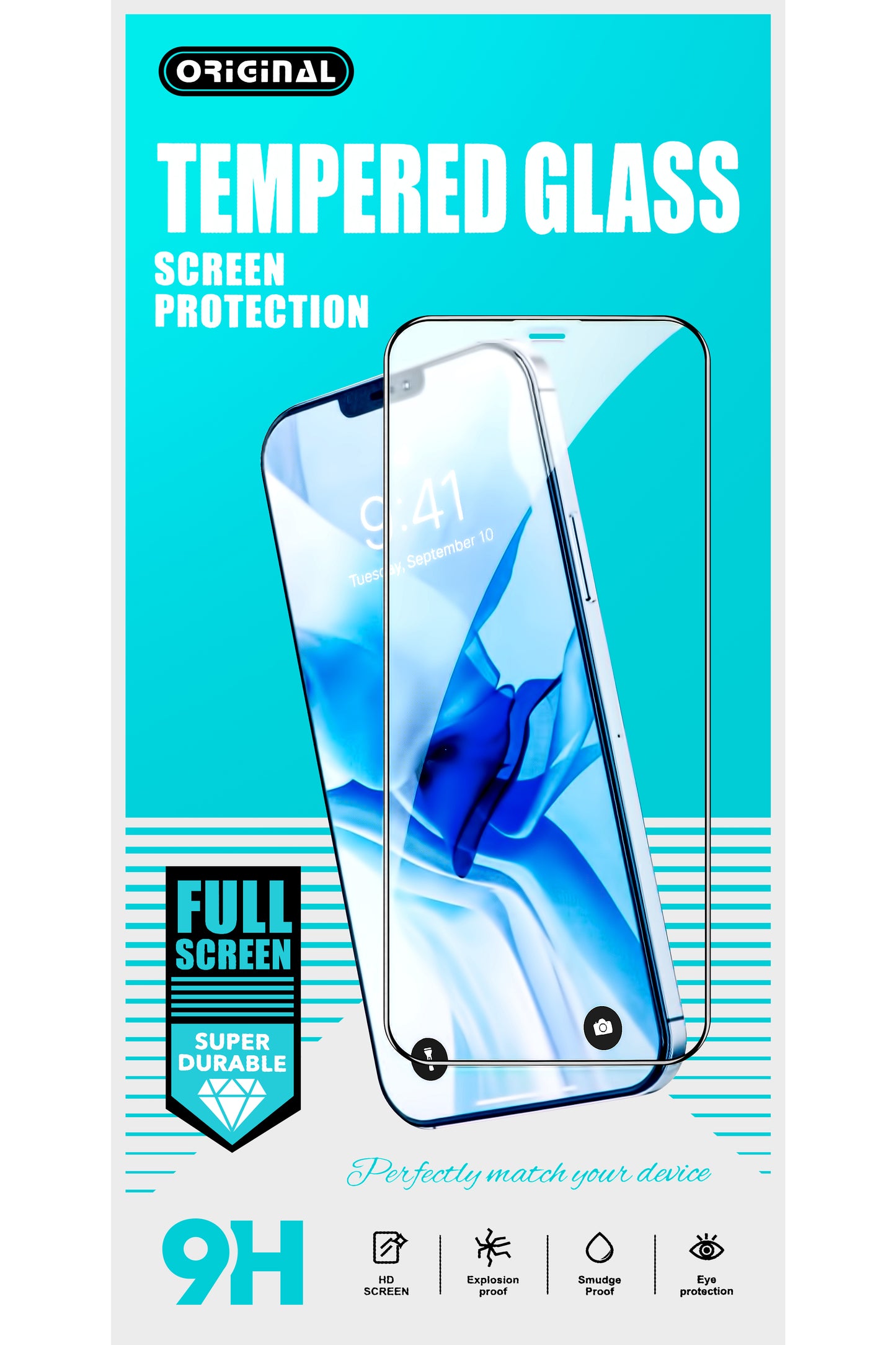 Folia ochronna OEM do Samsung Galaxy A32 5G A326, szkło ochronne, pełne klejenie, 21D, czarna 