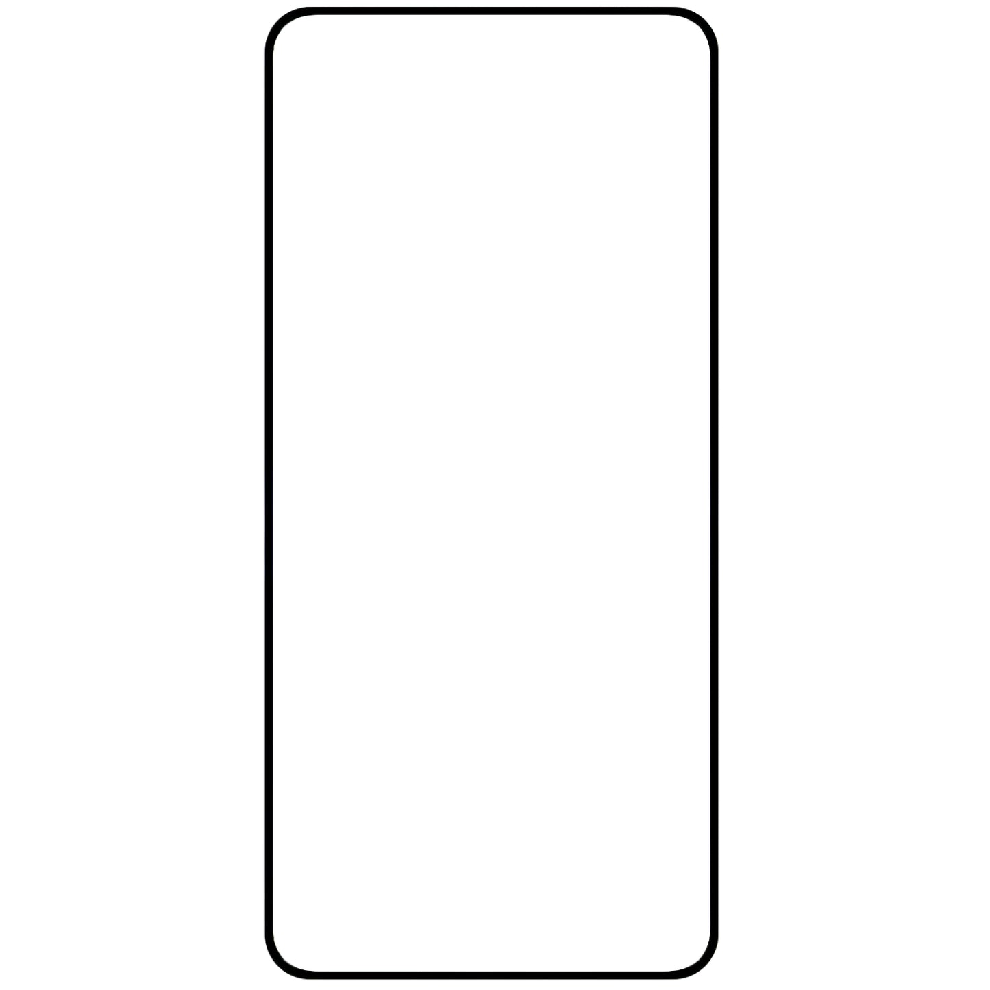 Folia ochronna na ekran OEM do Samsung Galaxy A56 A566, szkło hartowane, pełny klej, 5D, czarna