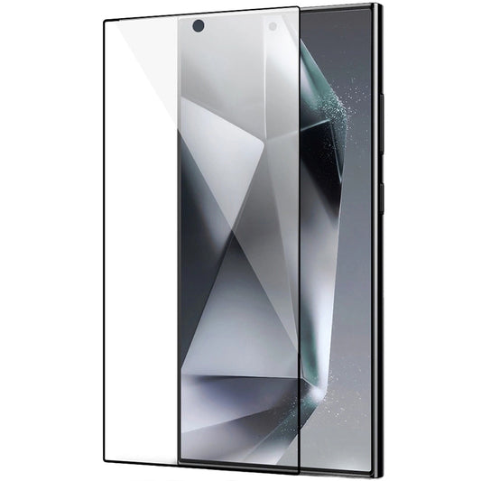 Folia ochronna Joyroom na ekran dla Samsung Galaxy S24 Ultra S928, Szkło Hartowane, Pełne Klejenie, 2.5D, Czarna