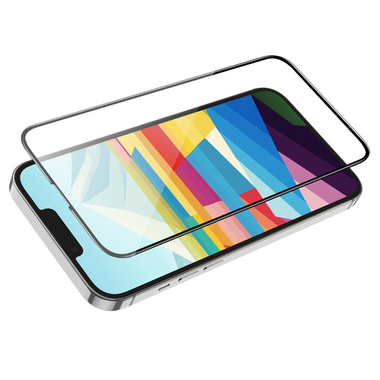 Folia ochronna na ekran HOCO G16 dla Apple iPhone 16 / 15, Szkło Hartowane, Pełne Klejenie, 5D, Czarna