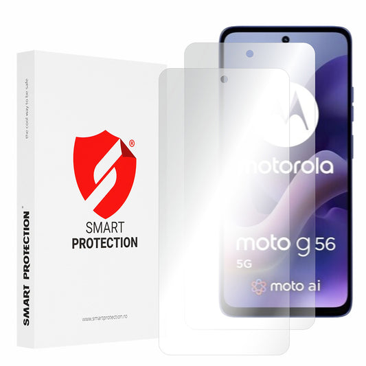 Folia ochronna na ekran Smart Protection Premium Classic do Motorola Moto G56, plastik, zestaw 2 sztuki