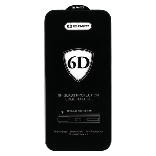 Folia ochronna na ekran OEM do Samsung Galaxy S26 Ultra S948, szkło hartowane, pełny klej, 6D, czarna