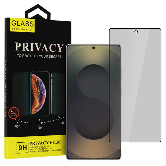Folia ochronna na ekran Privacy OEM Shield Screen do Samsung Galaxy S25 Ultra S938, szkło hartowane, pełna klejność