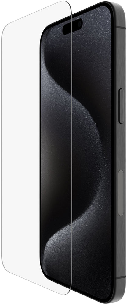 Folia ochronna na ekran Belkin ScreenForce UltraGlass 2 do Apple iPhone 15 Pro Max, szkło hartowane, pełna warstwa kleju OVA134zz