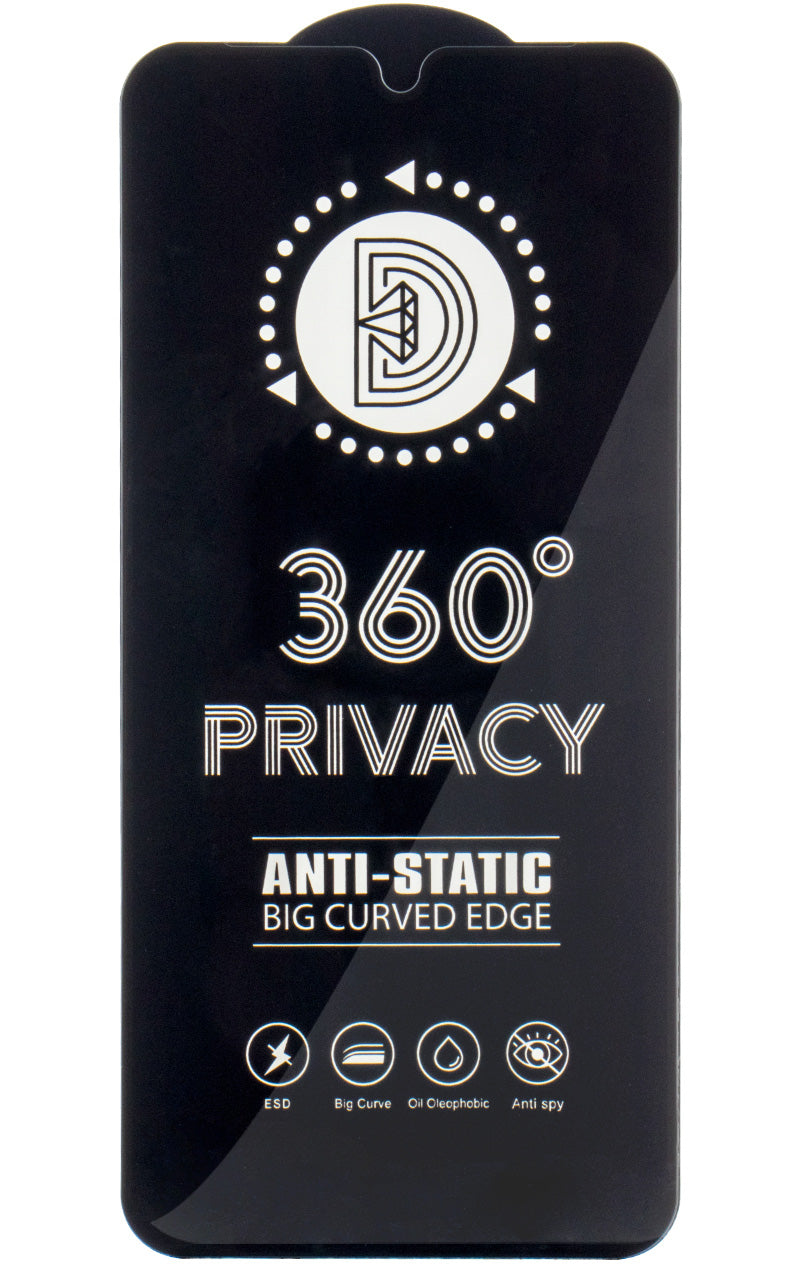Folia ochronna na ekran Privacy OEM 360 do Samsung Galaxy A37 5G, szkło hartowane, pełna warstwa kleju