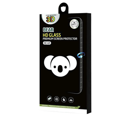 Bear HD Screen Protector Film for Samsung Galaxy S26 S942, Tempered Glass, Full Glue, Black