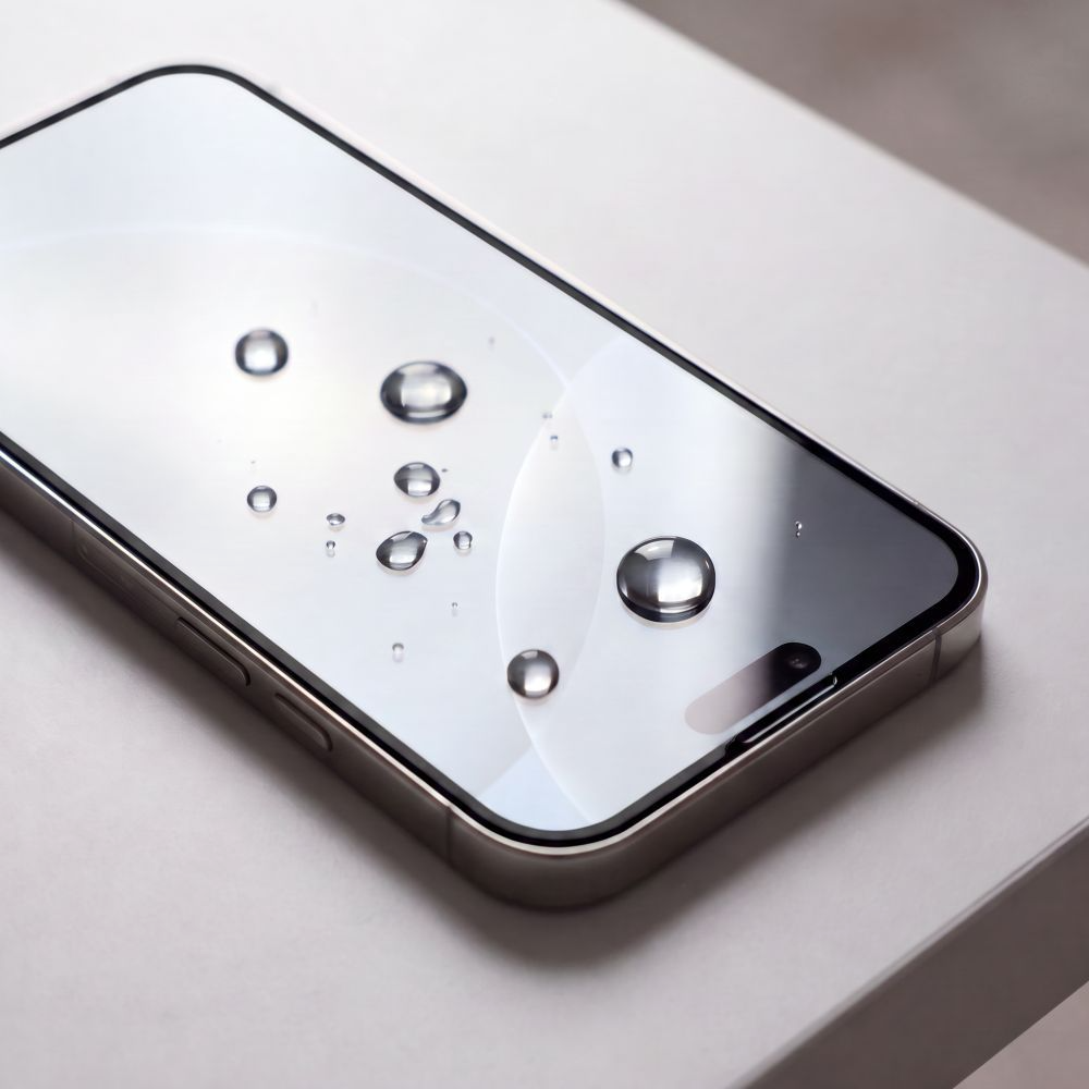 Folia ochronna na ekran Tech-Protect OneTouch do Apple iPhone 18 Pro / 17 Pro, szkło hartowane, pełna klej, zestaw 2 sztuki