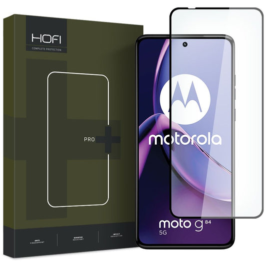 Ochraniacz ekranu HOFI PRO+ do Motorola Moto Moto G84, szkło ochronne, pełne klejenie, czarny 