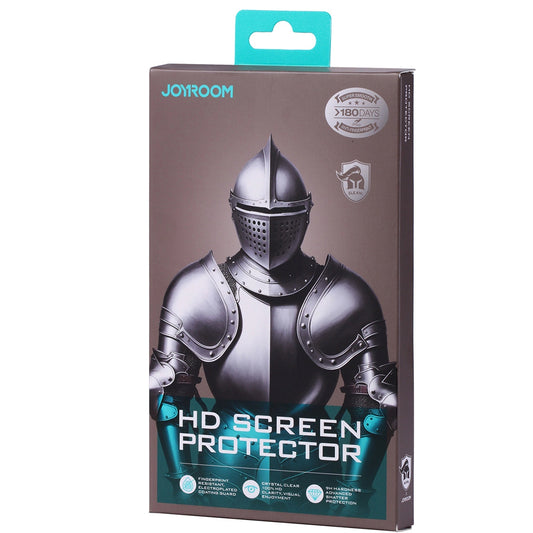 Folia ochronna Joyroom na ekran dla Samsung Galaxy S24 Ultra S928, Szkło Hartowane, Pełne Klejenie, 2.5D, Czarna