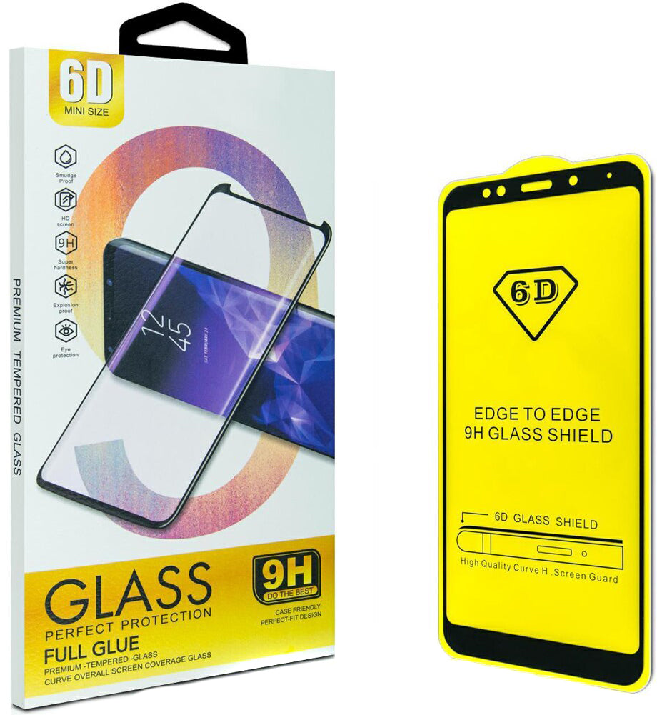 OEM Screen Protector Film for Oppo Reno13 F, Tempered Glass, Full Glue, 21D, Black