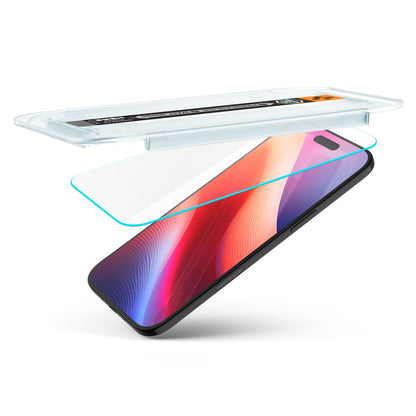 Folia ochronna do ekranu Spigen GlastR EZ FIT dla Apple iPhone 17 Air, Szkło Hartowane, Pełne Klejenie, Zestaw 2 sztuki