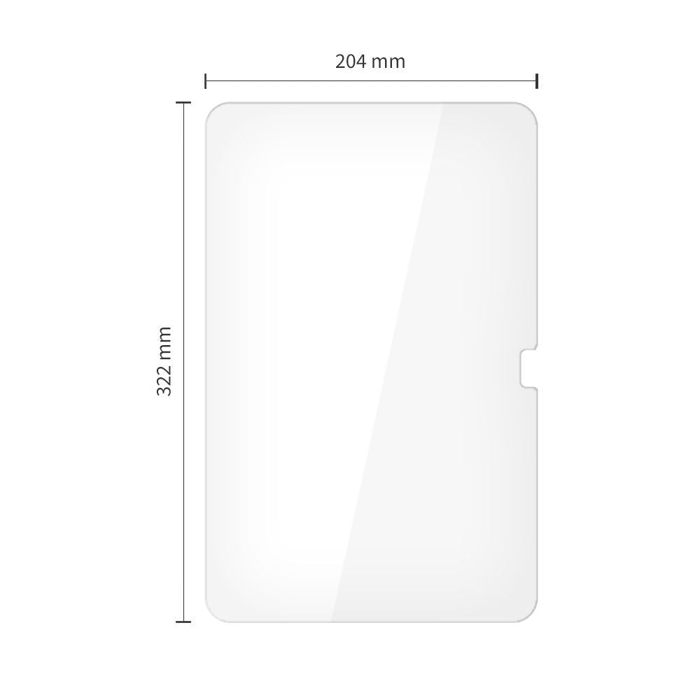 Folia ochronna na ekran Tech-Protect FIT+ dla Samsung Galaxy Tab S11 Ultra / Tab S10 Ultra, Hartowane szkło, Pełne klejenie, Zestaw 2 sztuki, 2.5D